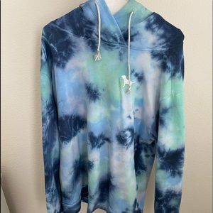 Tie dye Women’s Pink Victoria’s Secret hoodie